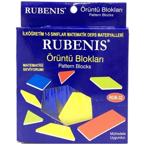 Rubenis Örüntü Blokları (Plastik)