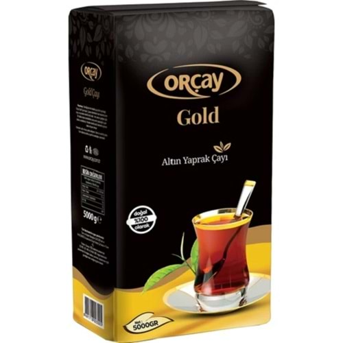 Orçay Gold Siyah Çay 5000 gr (5 kg.)