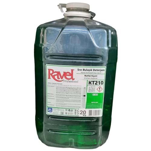 Ravel Sıvı Bulaşık Deterjanı Limon Ferahlığı 20 kg. KT210