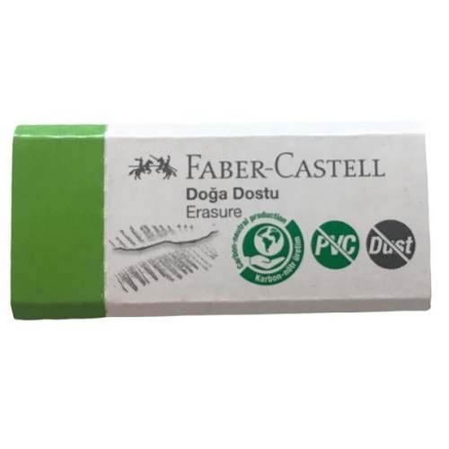Faber Castell Doğa Dostu Küçük Silgi Dustfree 187354