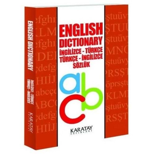 Karatay İngilizce Sözlük Karton Kapak Eko