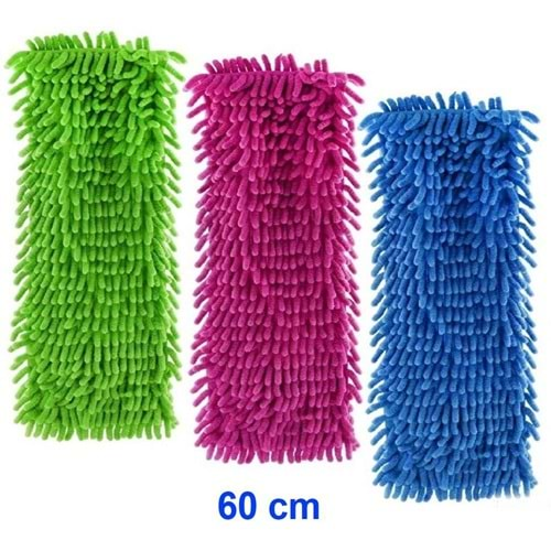 Viper Mikrofiber Mop Yedeği 60x15 cm Makarna