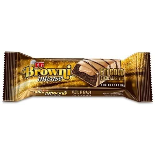 Eti Browni İntense Gold Çikolata Kaplı Kek 48 gr.