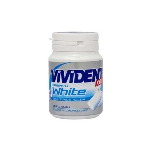 Vivident Xylit White Karbonatlı Nane Aromalı Draje Sakız 67 gr.