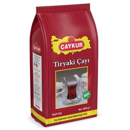 Çaykur Tiryaki Siyah Çay 2000 gr (2 kg.)