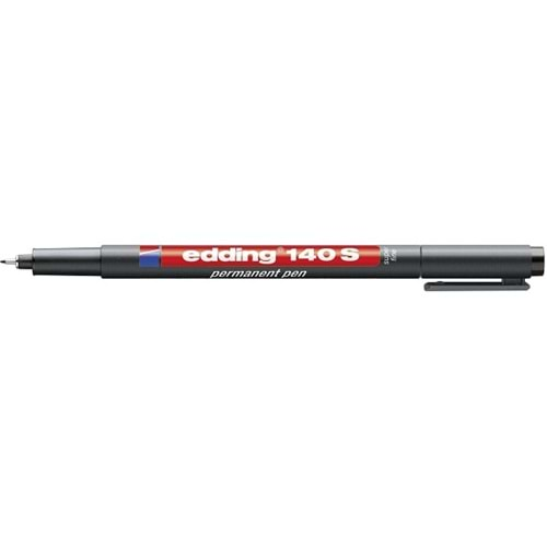 Edding E140S Marker Asetat Kalem Siyah 10 lu