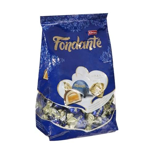 Elvan Fondante Karamel Sütlü 1 Kg