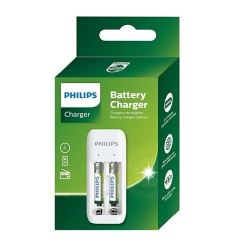 Philips Şarj Makinesi AA/AAA 2 li Mikro Usb