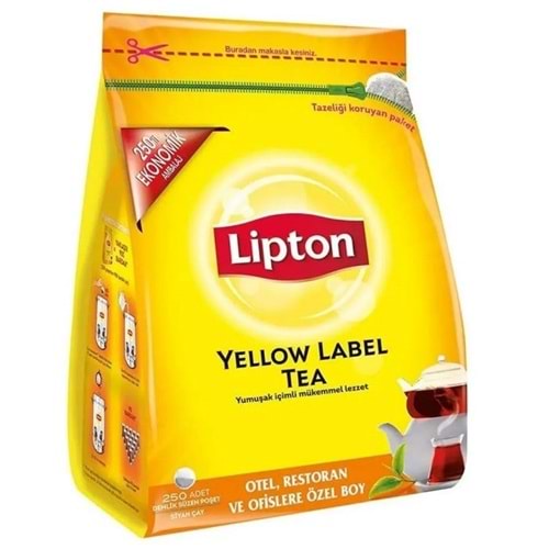 Lipton Yellow Label Demlik Poşet 250 li 800 gr.