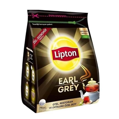 Lipton Early Grey Demlik Poşet Çay 250 li 800 gr.