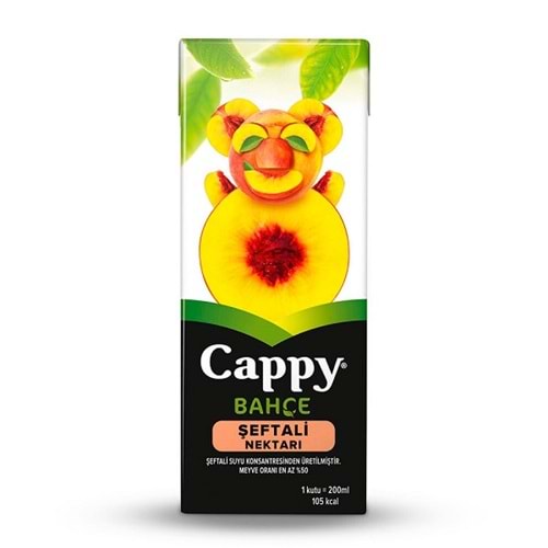 Cappy Şeftali Meyve Suyu 200 ml