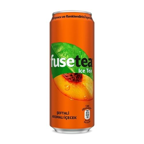 Fusetea Ice Tea Şeftali Teneke 330 ml