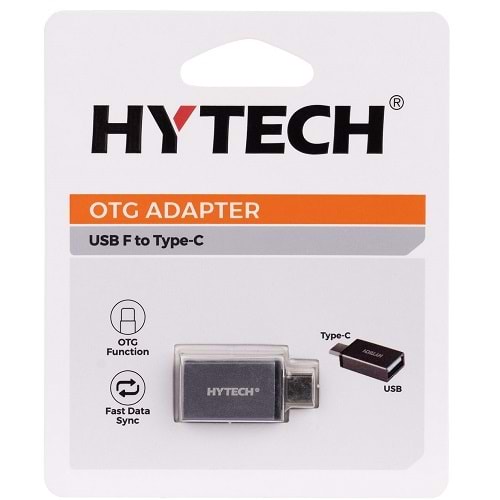 Hytech HY-X020 Gümüş Metal Gövde USB F To Type C M