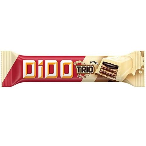 Ülker Dido Trio Beyaz Çikolatalı Gofret 36,5 Gr
