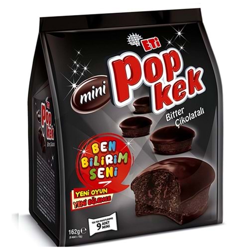 Eti Popkek Mini Bitter Çikolatalı 180 gr.