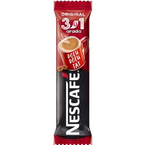 Nestle Nescafe 3 ü 1 Arada Original 17,5Gr 1 Adet