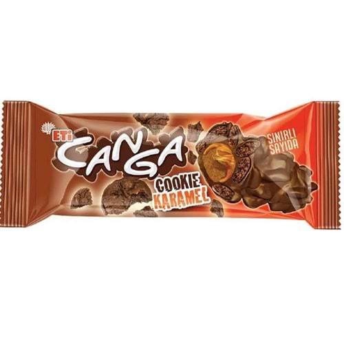 Eti Canga Cookie Karamel Bar Çikolata 45 gr.