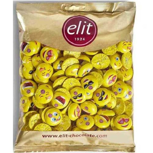 Elit Mini Emoji Çikolata 1 Kg