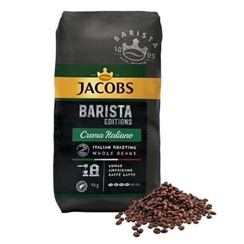 Jacobs Barista Crema İtaliano Çekirdek Kahve 1000 gr.