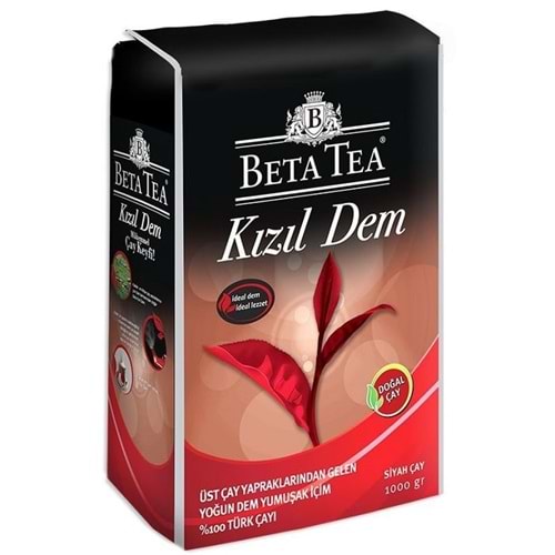 Beta Tea Kızıl Dem Siyah Çay 1000 gr.