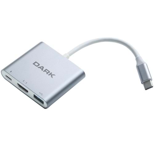 Dark USB Hdmı to Type C Dönüştürücü