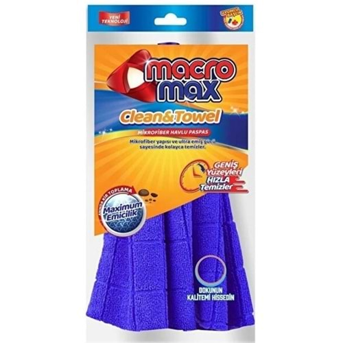 Macro Max Clean Towel Mikrofiber Havlu Paspas