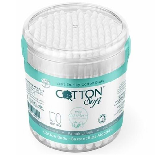 Cotton 100 Lü Kulak Temizleme Çöpü