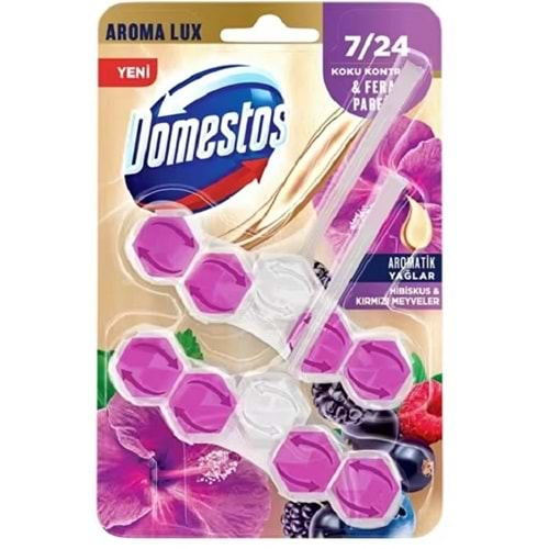 Domestos Wc Blok Aromatik Yağlar Kırmızı Meyveler 2x50 gr