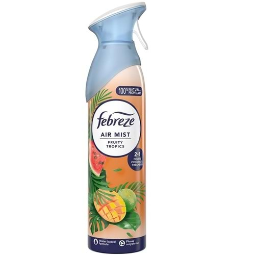 Febreze Aır Mıst Fruıty Tropıcs Tropik Meyveler Oda Spreyi 185ml