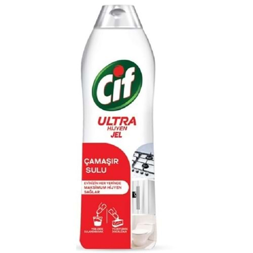 Cif Her Yer Ultra Hijyen Çamaşır Suyu Katkılı 750 ml.