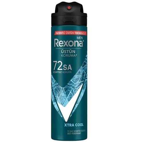 Rexona Men 72 Saat Xtra Cool Deodorant 150 ml.