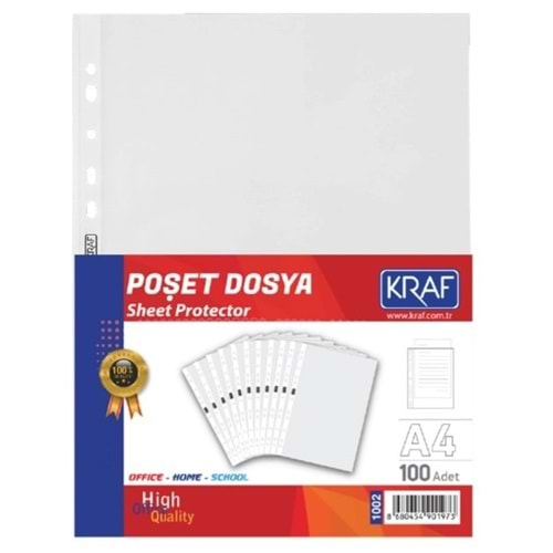 Kraf Poşet Dosya xl 100'lü Kod:1002