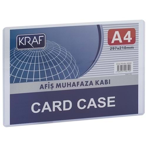 Kraf Afiş Muhafaza Kabı A4 Kod: 2004