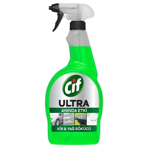 Cif Ultra Hız ve Güç Yağ Sökücü Sprey 1025 ml.