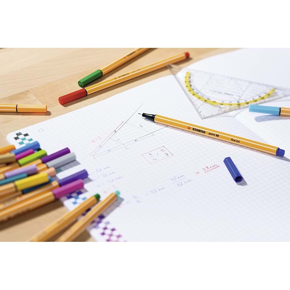 Stabilo Point 88 Fineliner 10 Renk Kalem Set