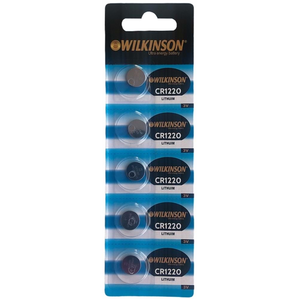 Wilkinson CR1220 Lithuim 3V Para Pil 5 Adet