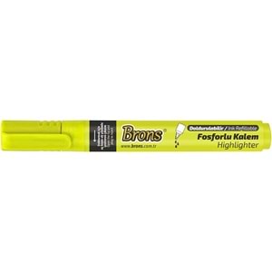 Brons Fosforlu Kalem Sarı BR-9220