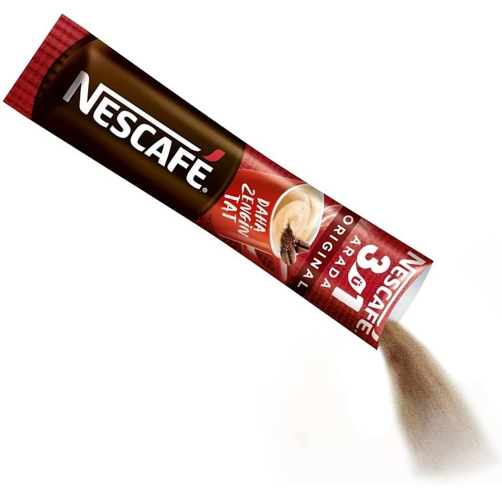 Nestle Nescafe 3 ü 1 Arada Original 56 Adet 17,5Gr