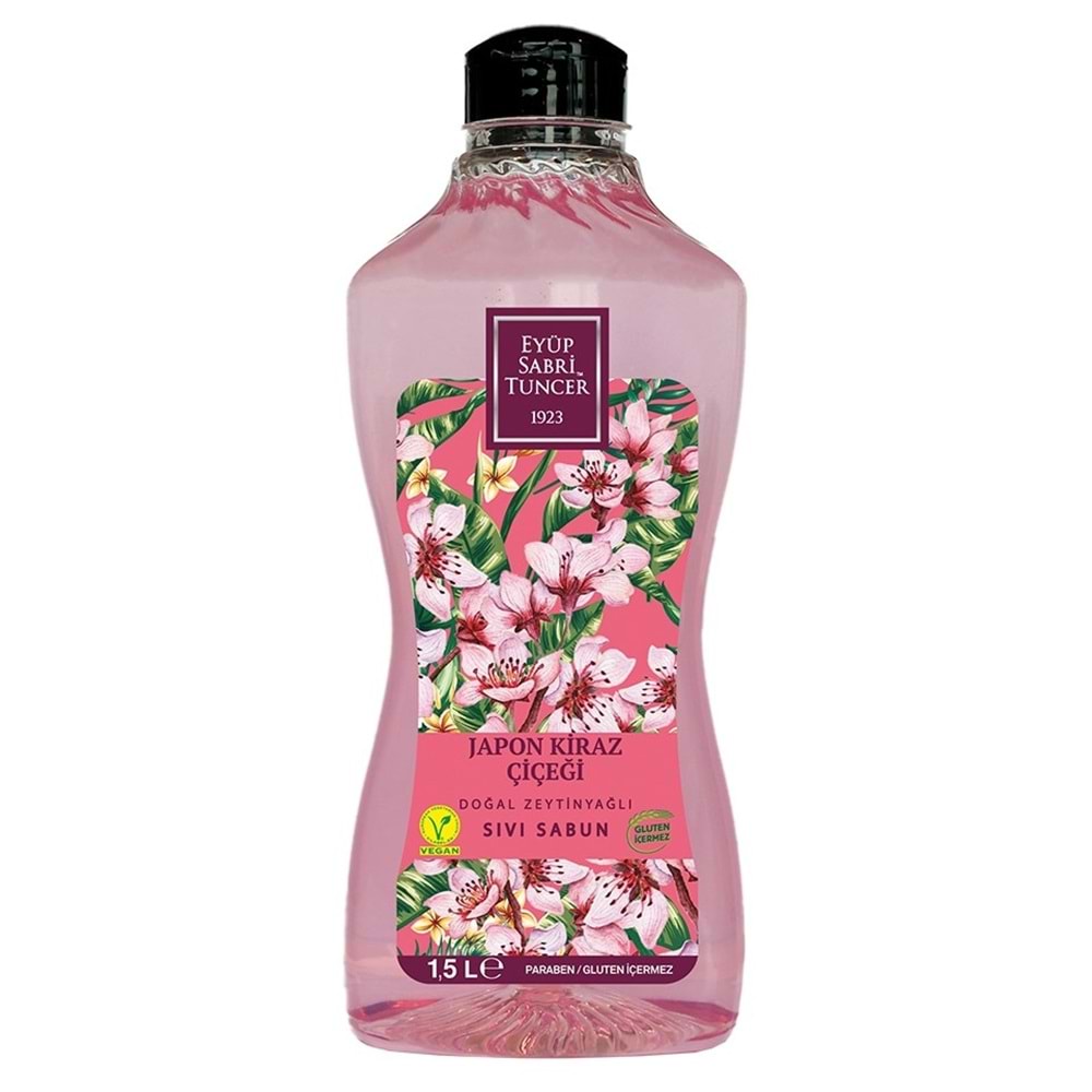 Eyüp Sabri Tuncer Japon Kiraz Çiçeği 1,5 lt Sıvı Sabun