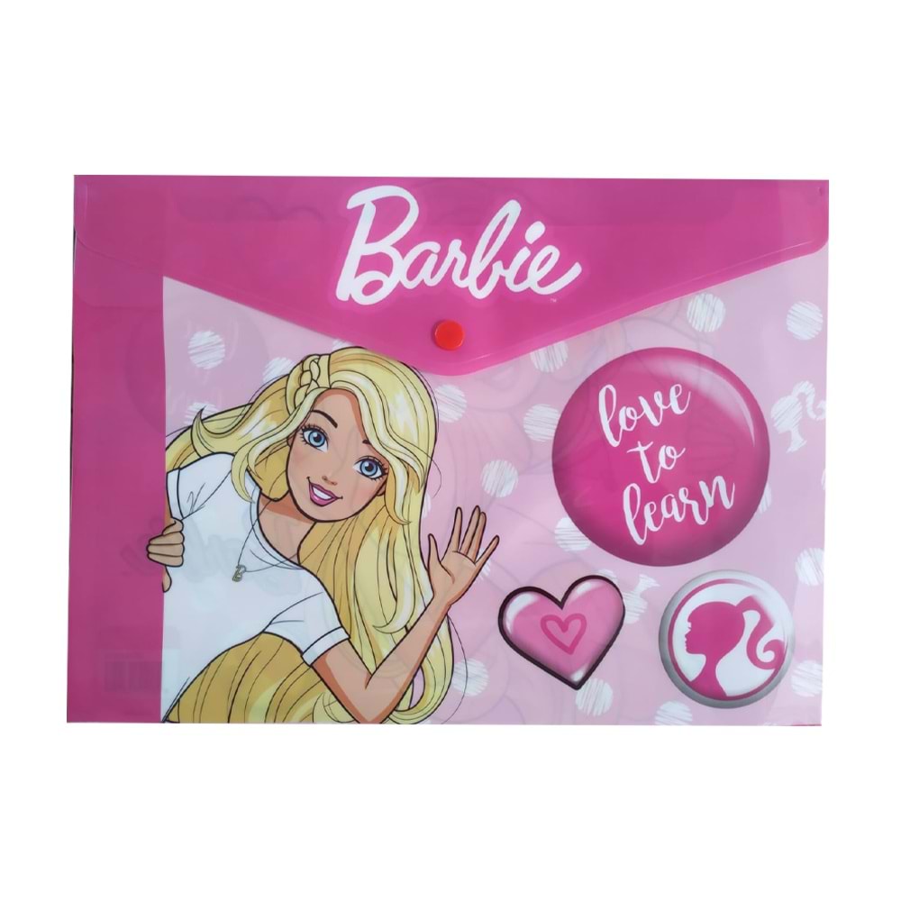 Barbie Çıtçıt Dosya A4 Model 43510