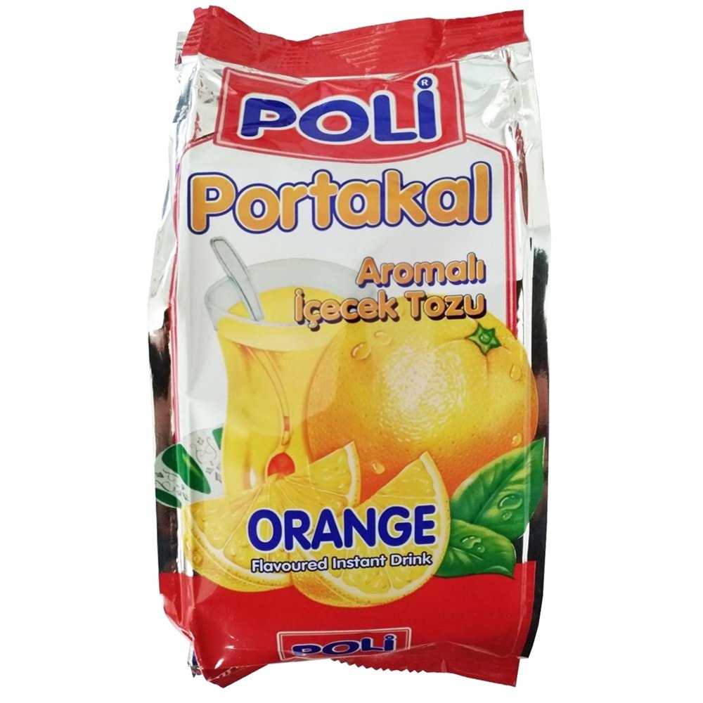 Poli Portakal Aromalı İçecek Tozu 500 gr.