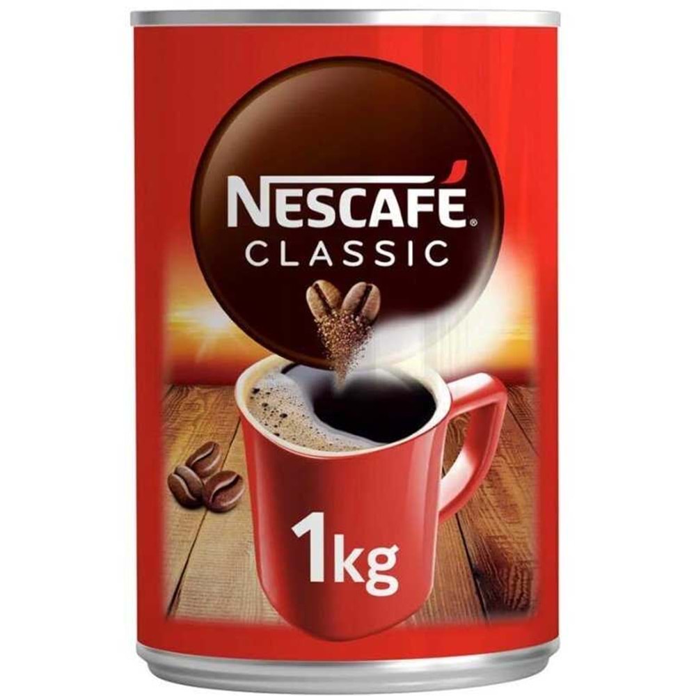 Nestle Nescafe Classic Kahve Teneke 1 kg