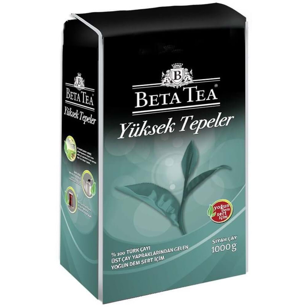 Beta Tea Yüksek Tepeler Siyah Çay 1000 gr.