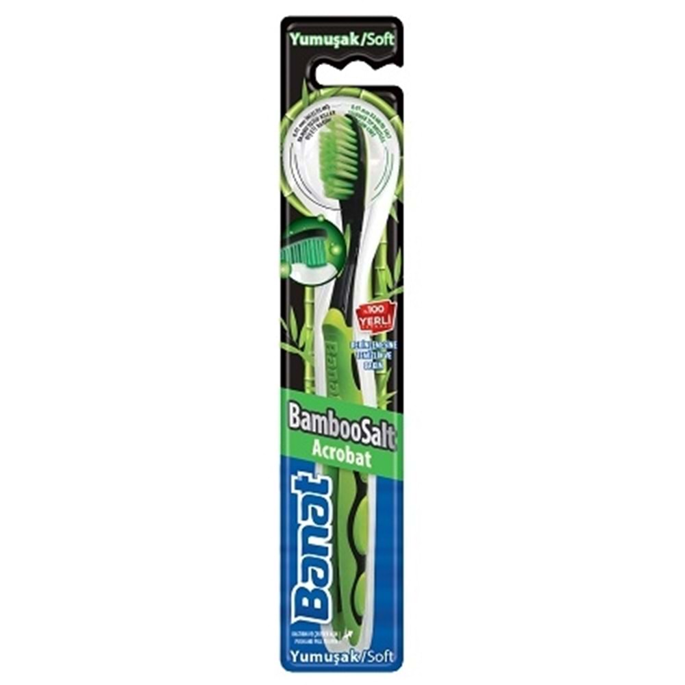 Banat BambooSalt Acrobat Diş Fırçası Yumuşak Soft