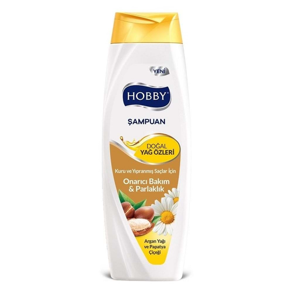 Hobby Şampuan Argan Yağı ve Papatya Çiçeği 600 ml