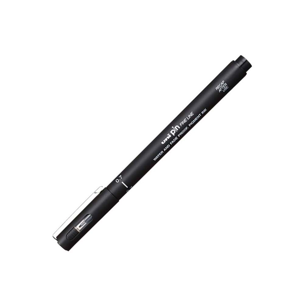 Uni-Ball Pin Fine Line Teknik Çizim Kalemi 0.7 mm Siyah