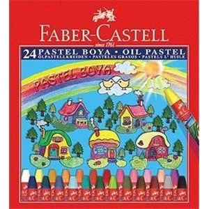 Faber-Castell Karton Kutu Pastel Boya 24 Renk