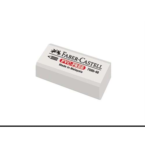 Faber Castell 7086-48 Beyaz Mini Silgi