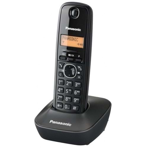 Panasonic Siyah 50 Rehber Işıklı Ekran Telsiz Telefon Tg-1611