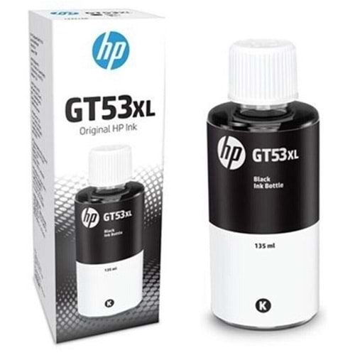 HP GT53XL Orijinal Siyah Mürekkep 135 ml